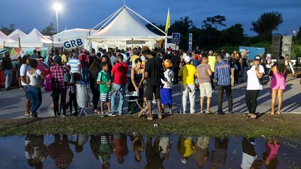 En Guyane, un mouvement social paralyse en partie le département depuis près de trois semaines. (JODY AMIET / AFP)