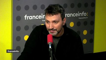 L'artiste C215, le 12 février 2019 sur franceinfo. (FRANCEINFO / RADIOFRANCE)