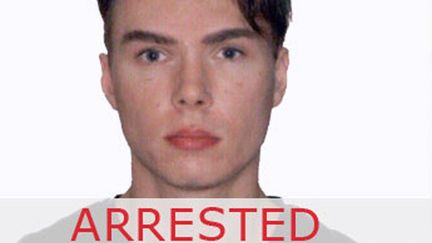 Photo de Luka Magnotta diffus&eacute;e sur le site d'Interpol apr&egrave;s son arrestation &agrave; Berlin (Allemagne), le 4 juin 2012. (INTERPOL / AFP)