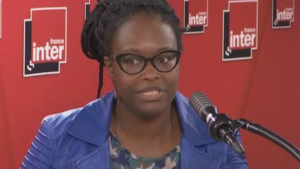 Sibeth Ndiaye, sur France Inter, le 15 juin 2020. (FRANCE INTER / RADIO FRANCE)