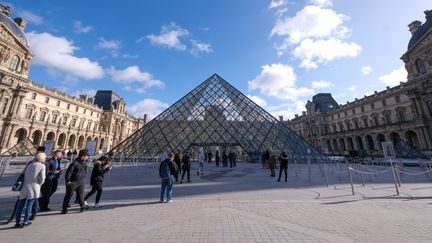 Musée du Louvre, 11 février 2020 (THIERRY THOREL / NURPHOTO)