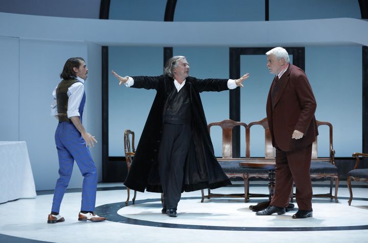 Félicien Juttner (Damis), Pierre Arditi (Tartuffe) et Jacques Weber (Orgon)
 (Pascal Victor)