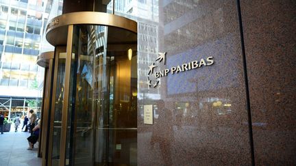 &nbsp; (Le siège de BNP Paribas, à New York © SIPA)