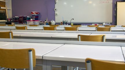 Enseignants, parents et élèves manifestent samedi 25 mai à Paris et dans plusieurs villes en France pour demander l'abandon de l'instauration de groupes de niveau au collège. (THIBAUT DURAND / HANS LUCAS via AFP)