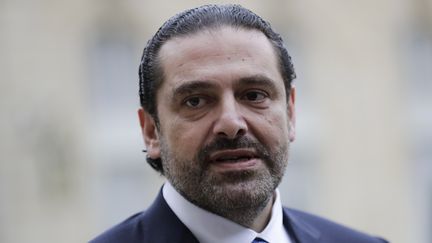 L'ex-Premier ministre libanais, Saad Hariri, le 18 novembre 2017, à Paris. (THOMAS SAMSON / AFP)