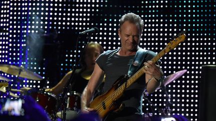 Le chanteur Sting lors d'un concert à New York le 9 novembre 2016 (THEO WARGO / GETTY IMAGES NORTH AMERICA)