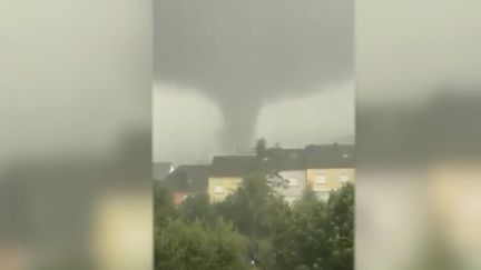 Tornade au Luxembourg : quelques blessés et des dégâts matériels