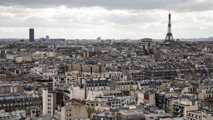 La ville de Paris en mars 2020.&nbsp; (ALEXIS SCIARD / MAXPPP)