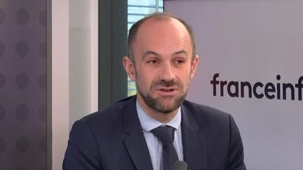 Yann-Gaël Amghar, directeur général de l’Urssaf, le 12 octobre 2022. (FRANCE INFO / RADIO FRANCE)