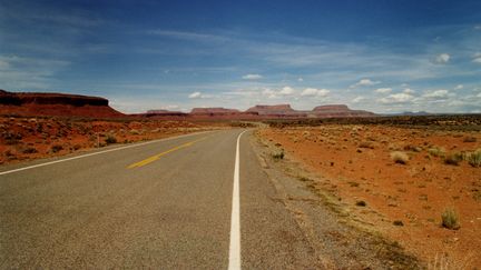 Le plateau du Colorado, dans l'Utah (Etats-Unis). (ROBERTO SCHENA / TIPS / AFP)