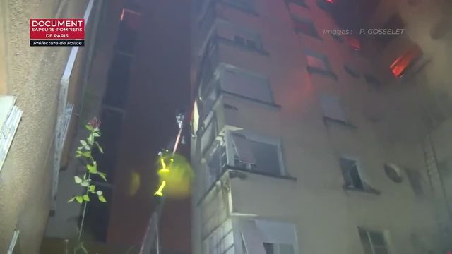 Incendie dans un immeuble du 16e arrondissement de Paris