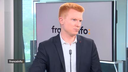 Adrien Quatennens,&nbsp;député La France Insoumise du Nord, invité de franceinfo le 18 mai 2021. (FRANCEINFO / RADIO FRANCE)