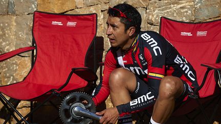 Darwin Atapuma, le coureur colombien de la BMC (MANUEL QUEIMADELOS              / BELGA MAG)