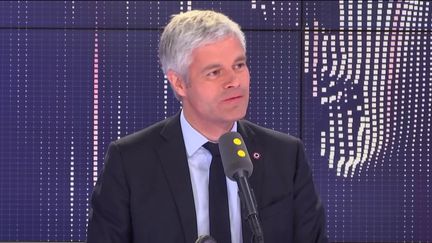 Laurent Wauquiez, invité du 8h30 Politique le 17 mai 2019. (FRANCEINFO)