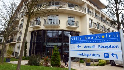 La maison de retraite d'o&ugrave; a &eacute;t&eacute; expuls&eacute;e une nonag&eacute;naire le 4 janvier 2013, &agrave; Chaville (Hauts-de-Seine). (MIGUEL MEDINA / AFP)