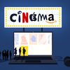 Depuis la pandémie de Covid-19, les spectateurs délaissent les salles de cinéma pour se tourner vers d'autres modes de consommation de films. (JEREMIE LUCIANI / FRANCEINFO)