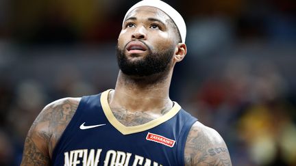 Le pivot star de la Nouvelle-Orléans DeMarcus Cousins rejoint Golden State. (ANDY LYONS / GETTY IMAGES NORTH AMERICA)