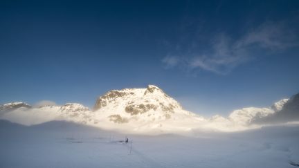 Le massif de Belledonne, en Isère. (BRUSINI AURELIEN / HEMIS.FR / AFP)