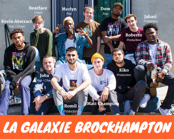 Il est parfois difficile de s'y retrouver tant le groupe offre une diversité de talents.
 (Ashlan Grey / Brockhampton)