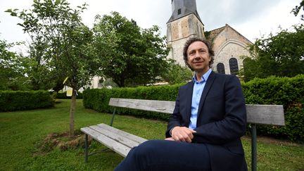 Stéphane Bern dans l'Yonne, le 8 septembre 2018. (MAXPPP)