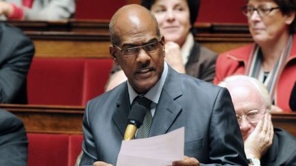 Serge Letchimy &agrave; l'Assembl&eacute;e nationale, le 7 f&eacute;vrier 2012 &agrave; Paris.&nbsp; (MEHDI FEDOUACH / AFP)