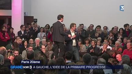 Les partisans d'une primaire à gauche se mobilisent à Paris