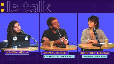 Capture d'écran de l'émission Le Talk du 7 octobre (TWITCH)