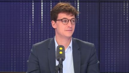 Sacha Houlié, député LREM de la Vienne, le 22 octobre 2018 sur franceinfo. (FRANCEINFO / RADIOFRANCE)