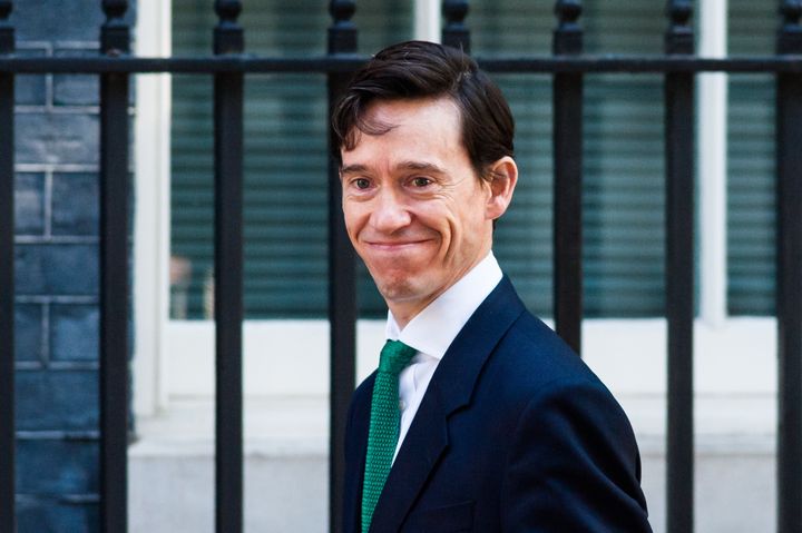 Le&nbsp;secrétaire d'Etat au Développement international, Rory Stewart, arrive pour le Conseil des ministres au 10 Downing Street, le 21 mai 2019, à Londres. (WIKTOR SZYMANOWICZ / NURPHOTO)