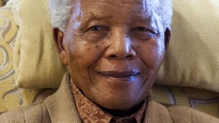 Nelson Mandela en juillet 2012.
 (Barbara Kinney / Clinton Foundation / AFP)