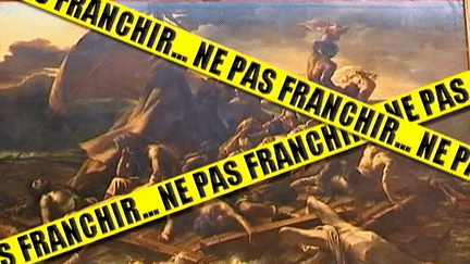 "Le Radeau de la méduse" de Géricault suscite encore de nombreuses interrogations. Le tableau est exposé au Louvre. 
 (France 2 / Culturebox)
