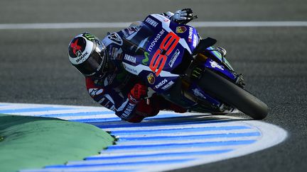 L'Espagnol Jorge Lorenzo (CRISTINA QUICLER / AFP)