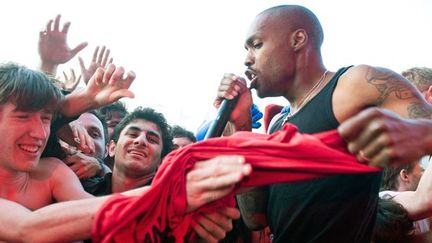 Le groupe Skip The Use a déchaîné le public de Solidays
 (Samuel Dietz / MAXPPP)