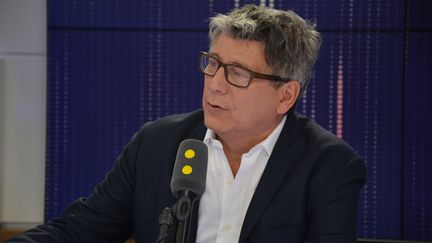 Eric Coquerel, député La France Insoumise de Seine-Saint-Denis et coordinateur du Parti de Gauche. (RADIO FRANCE / JEAN-CHRISTOPHE BOURDILLAT)