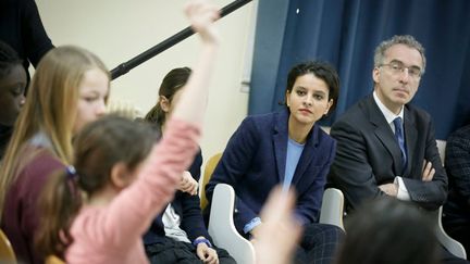  (La ministre de l'Education Najat Vallaud-Belkacem a appelé vendredi à une prise de conscience face au harcèlement scolaire © Maxppp)