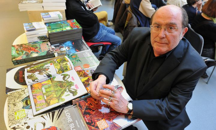 Philippe Druillet en mars 2014 à Toulouse
 (PHOTOPQR/LA DEPECHE DU MIDI)