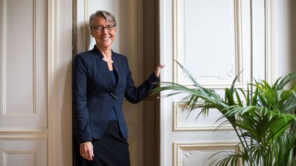 Elisabeth Borne a été nommée Première ministre, à Paris, le 16 mai 2022. (JEAN NICHOLAS GUILLO / MAXPPP)