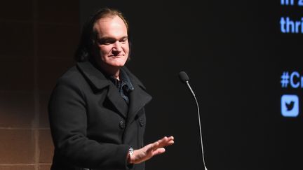 Le réalisateur Quentin Tarantino au Festival de film Sundance à Park City, aux Etats-Unis, le 27 janvier 2017. (NICHOLAS HUNT / GETTY IMAGES NORTH AMERICA)