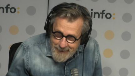 L'animateur Jamy Gourmaud invité de franceinfo le 6 octobre 2021 (FRANCEINFO / RADIO FRANCE)