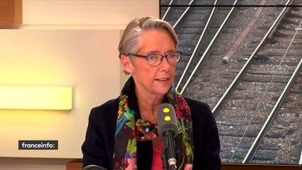 Elisabeth Borne, la ministre des Transports,&nbsp;invitée de franceinfo, le 1er février 2018. (FRANCEINFO / RADIOFRANCE)