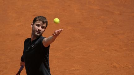 Grigor Dimitrov, tête de série n°11, affronte Stéphane Robert sur le Chatrier ce dimanche (OSCAR GONZALEZ / NURPHOTO)