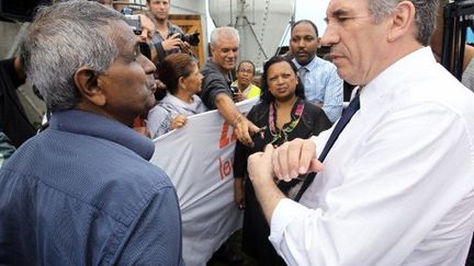 François Bayrou à la Réunion (RICHARD BOUHET / AFP)