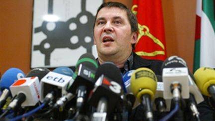 Arnaldo Otegi, ex-chef indépendantiste de l'organisation basque, interdite, Batasuna, en 2007 (© AFP)