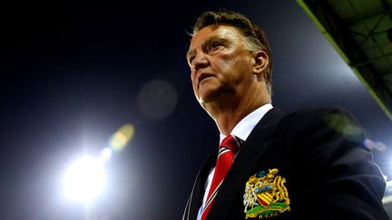 Louis van Gaal, le technicien néerlandais des Red Devils (KIERAN MCMANUS / BACKPAGE IMAGES LTD)