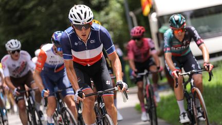 Valentin Madouas (Groupama-FDJ) aura une chance à saisir, jeudi 13 juillet, lors de la 12e étape du Tour de France. (THOMAS SAMSON / AFP)