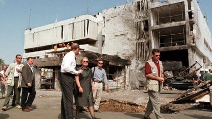 L'ambassade US à Dar es-Salam, détruite par un attentat d'Al-Qaïda (août 1998) (AFP / Alexander Joe)