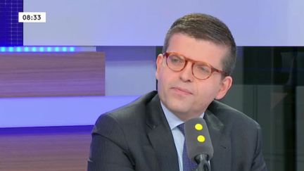 Luc Carvounas, sénateur-maire PS d’Alfortville (Val-de-Marne), proche de Manuel Valls, était l'invité de franceinfo mardi 6 décembre (RADIO FRANCE / FRANCEINFO)