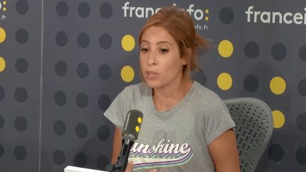 Léa Salamé invitée de franceinfo le 19 septembre 2019 (RADIO FRANCE)