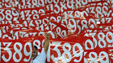 Les supporters de l'Etoile Rouge de Belgrade