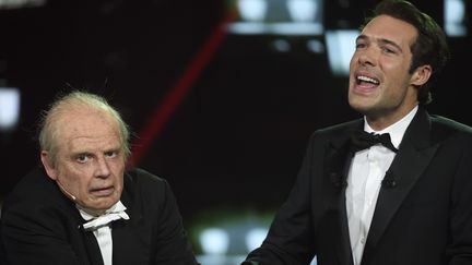 Les Molières 2014 : Denis Podalydès et Nicolas Bedos
 (Eric Feferberg/AFP)